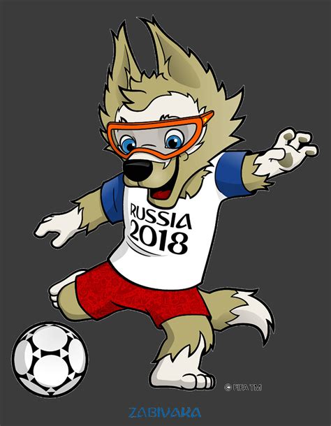 Russian mascot wrold cup